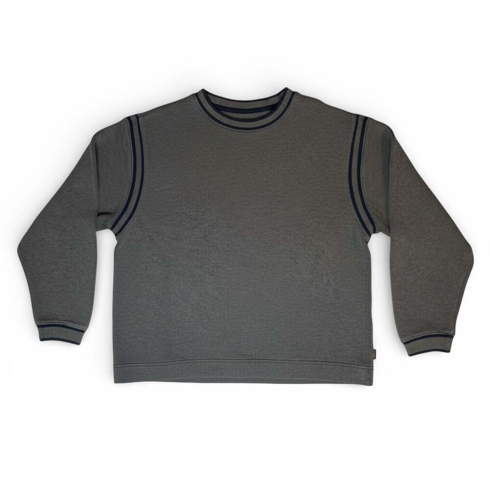 Arrow USA 1851 Gray Crewneck Sweatshirt Mens Medium Classic Fit